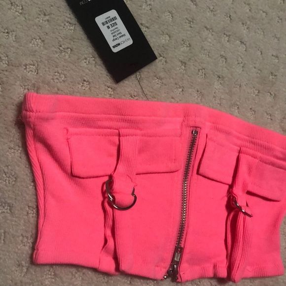 Fashion Nova set skirt and top strapless cargo - Picture 8 of 14